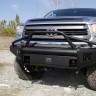Передний бампер с центральной дугой Black Steel Elite Toyota Tundra 07-13 Fab Fours TT07-R1862-1