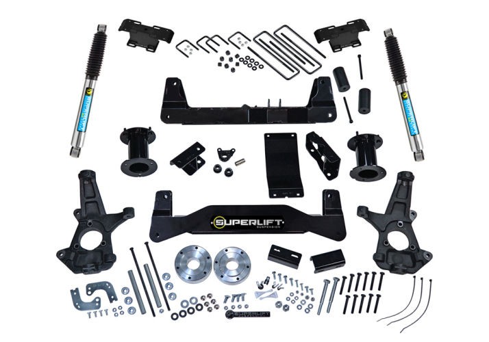 Лифт комплект подвески 6.5" Chevrolet Silverado 1500/GMC Sierra 1500 14-19 (Bilstein Shocks) Superlift K161B