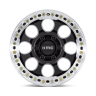 Колесный диск KMC Wheels Riot Beadlock Satin Black W/Machined Ring 17x8.5 ET KM237MD17855000