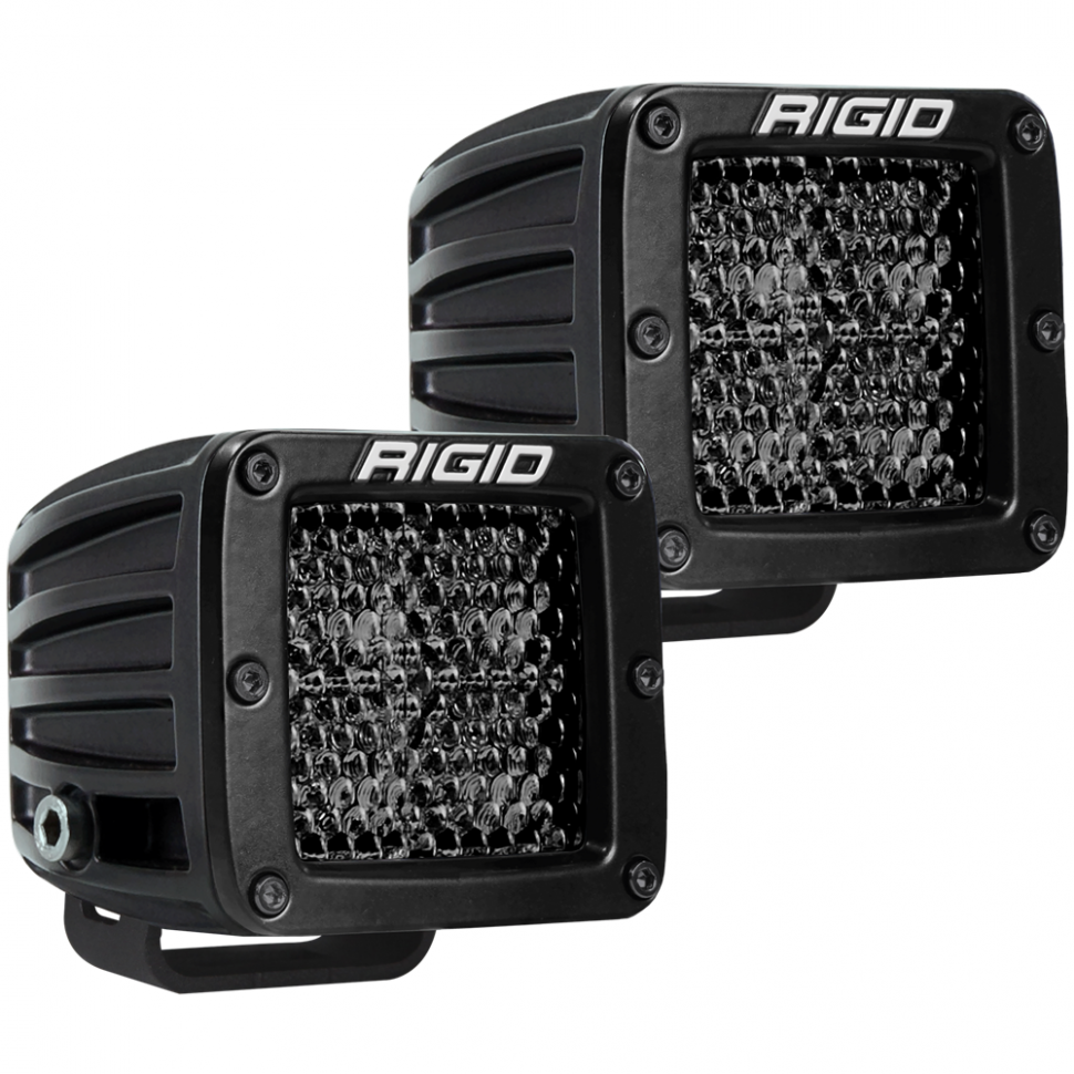 Дополнительные Led фары Дальний свет (пара) D-Series Pro Rigid Industries 202513BLK