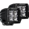 Комплект дополнительных Led фар 3x3" Flood D-Series Rigid Industries 202113