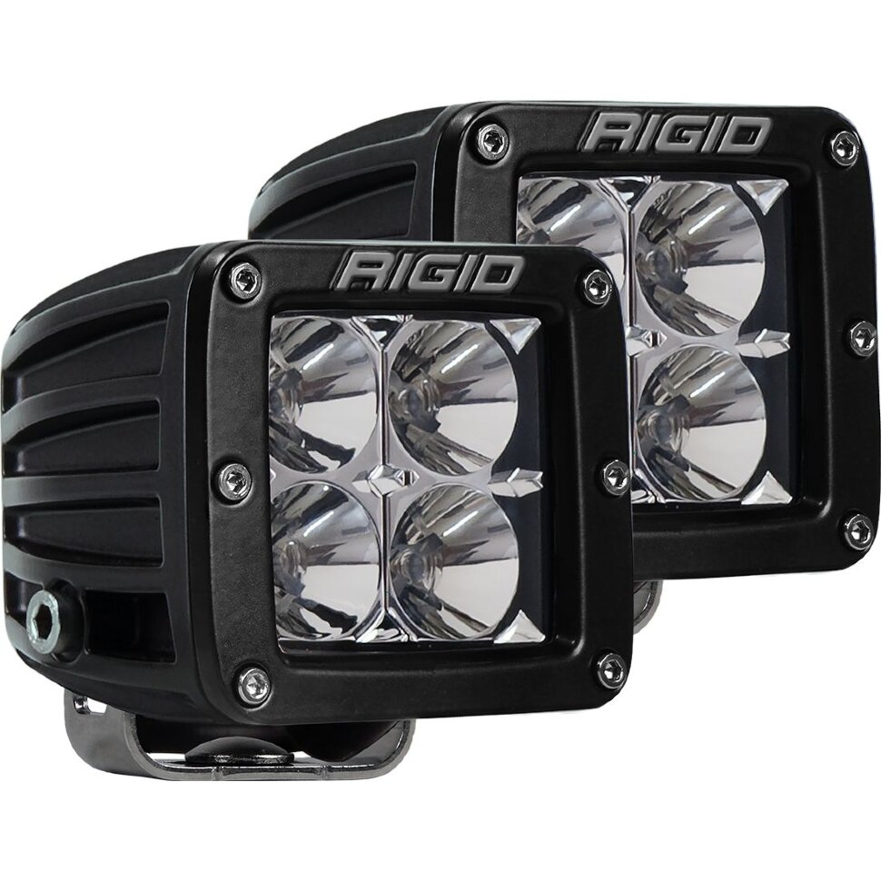 Комплект дополнительных Led фар 3x3" Flood D-Series Rigid Industries 202113