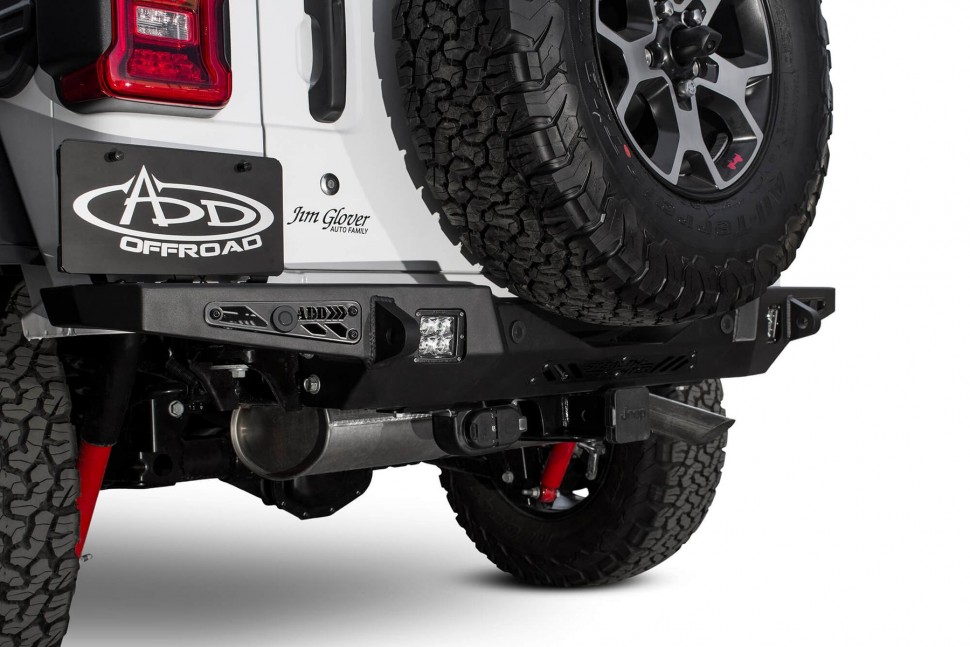 Задний бампер Jeep Wrangler JL 18-22 Stealth Fighter ADD Offroad R961321280103