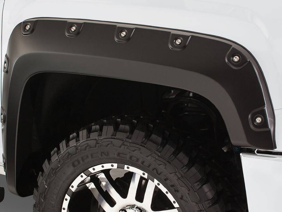 Расширители колесных арок GMC Sierra 1500 16-19 перед 2шт. Pocket Style Boss Bushwacker 40151-02