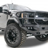 Передний бампер с открытым крылом защитной дугой Matrix Ford F-250/F-350 17-22 Fab Fours FS17-X4150-1