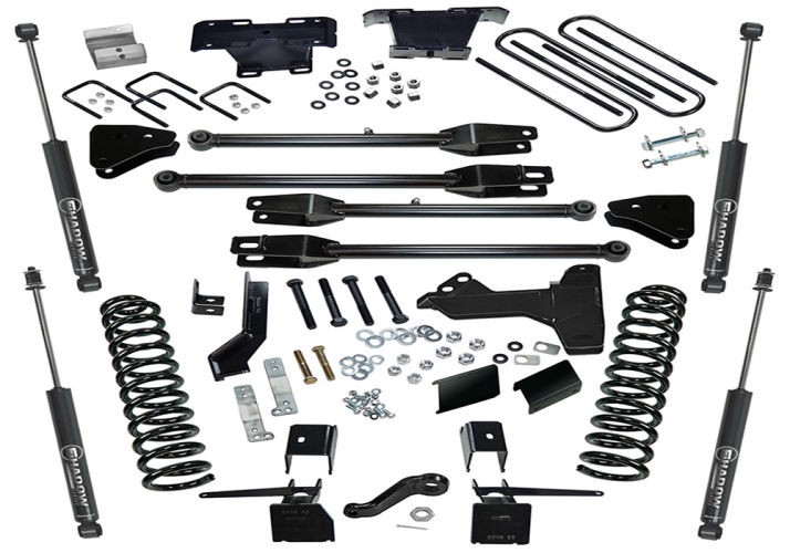 Лифт комплект подвески 6" Ford F-250/F-350 17-22 (Shadow Shocks) Superlift K171