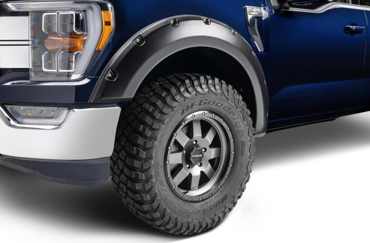 Расширители колесных арок Ford F-150 21-22 к-кт 2шт перед Pocket Style Bushwacker 20135-02