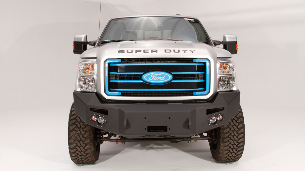 Передний бампер Premium Ford F-250/F-350 11-16 Fab Fours FS11-A2551-1