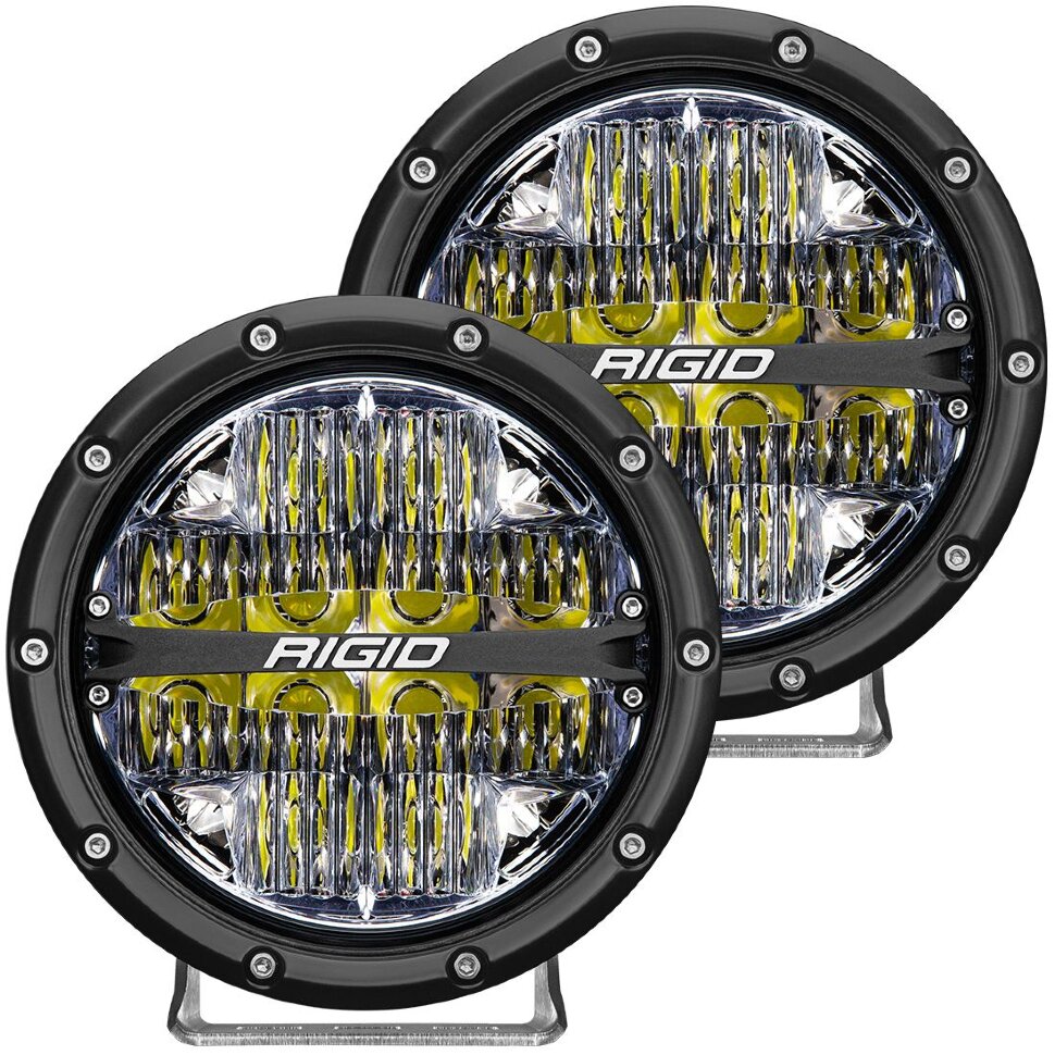 Комплект дополнительных Led фар с подсветкой 6" Drive 360-Series Rigid Industries 36204