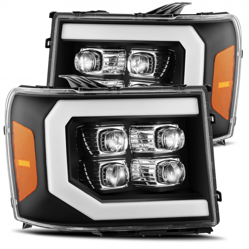 Комплект передних фар GMC Sierra 1500/Sierra 2500/Sierra 3500 07-14 NOVA-Series AlphaRex 880609