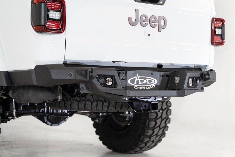 Задний бампер Jeep Gladiator JT 20-22 Stealth Fighter ADD Offroad R971241280103