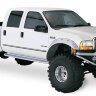 Расширители колесных арок Ford F-250/F-350/F-450/F-550 00-07 перед 2шт. Cut Out Bushwacker 20043-02