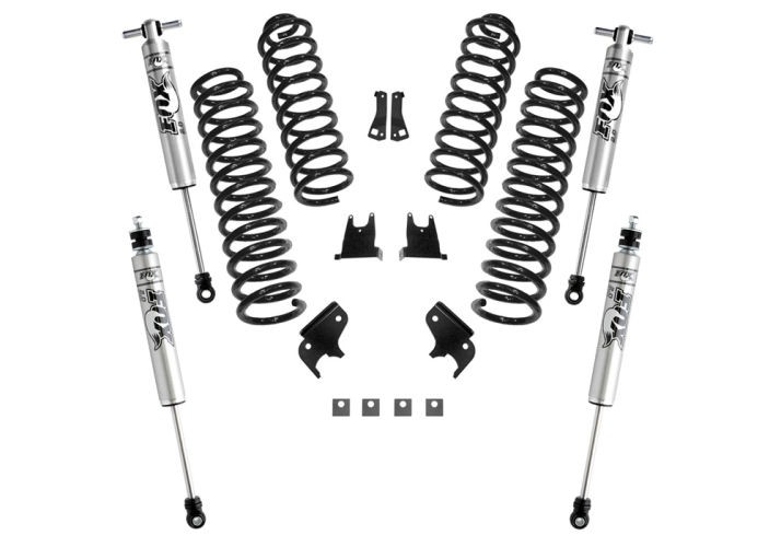 Лифт комплект подвески 2.5" Jeep Wrangler JK 07-18 4 Door (Fox 2.0 Shocks) Superlift K931F