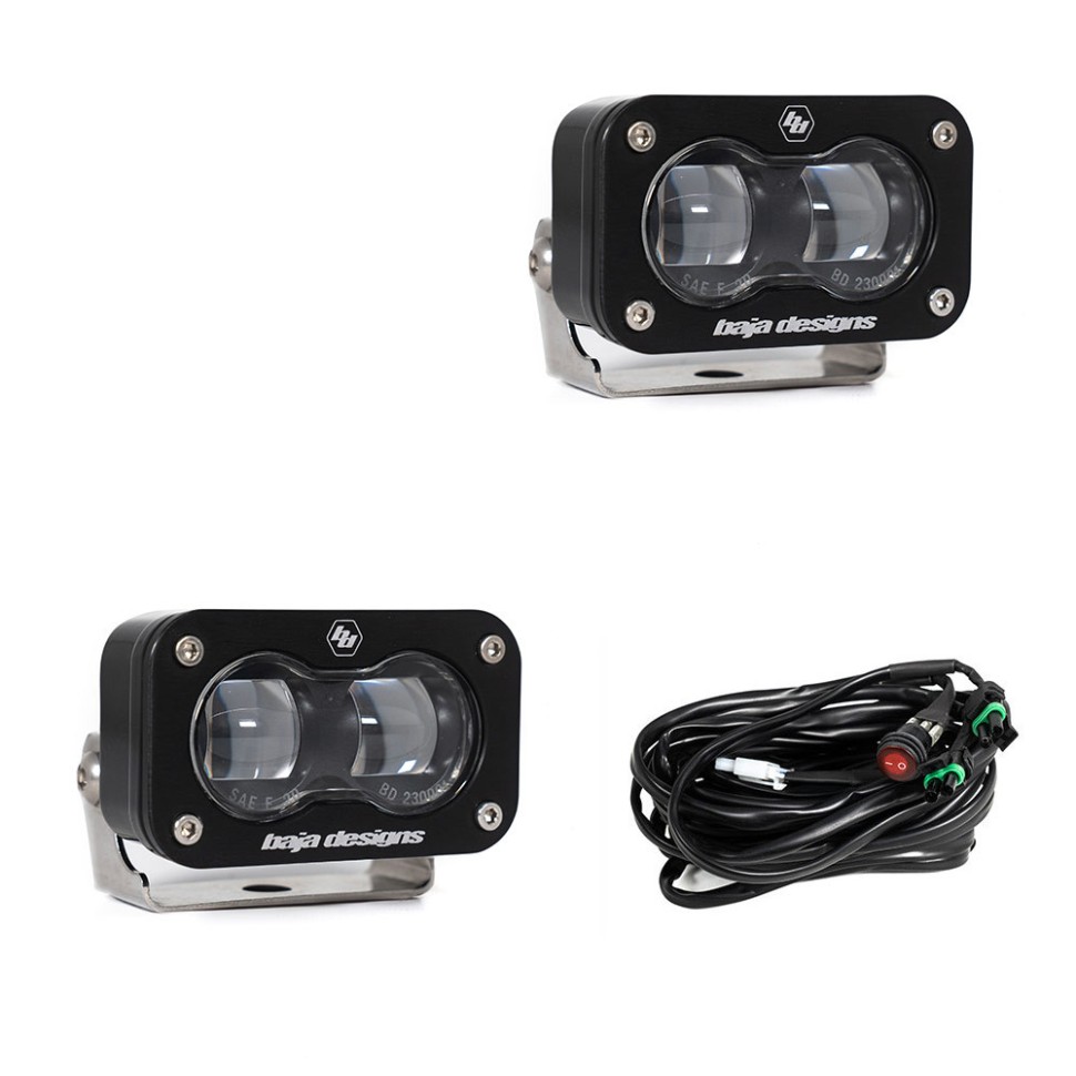 Комплект дополнительных Led фар S2 SAE Baja Designs 237801