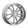 Колесный диск Asanti Wheels Sigma Brushed Silver W/Chrome Lip 20x9 ET+35 ABL23-20905235SL