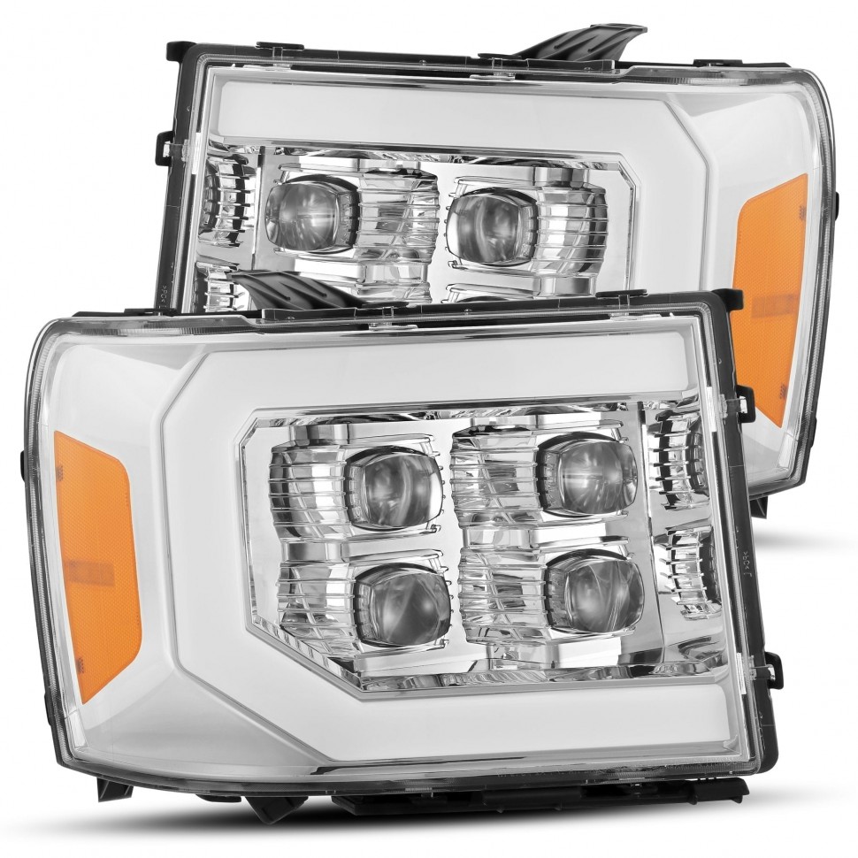 Комплект передних фар GMC Sierra 1500/Sierra 2500/Sierra 3500 07-14 NOVA-Series AlphaRex 880607