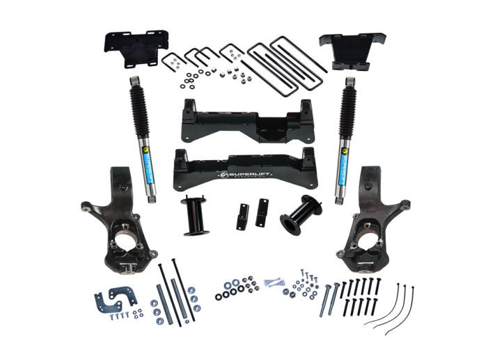 Лифт комплект подвески 8" Chevrolet Silverado 1500/GMC Sierra 1500 07-16 (Bilstein Shocks) Superlift K894B