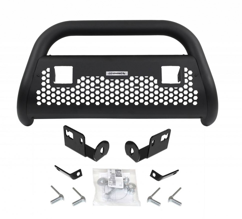 Кенгурятник с креплениями Chevrolet Silverado/GMC Sierra 2500/3500 07-19 RC2 LR Go Rhino 55172T