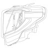 Комплект передних фар Toyota Tundra 14-21 NOVA-Series AlphaRex 880832