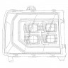 Комплект передних фар GMC Sierra 1500/Sierra 2500/Sierra 3500 07-14 NOVA-Series AlphaRex 880608