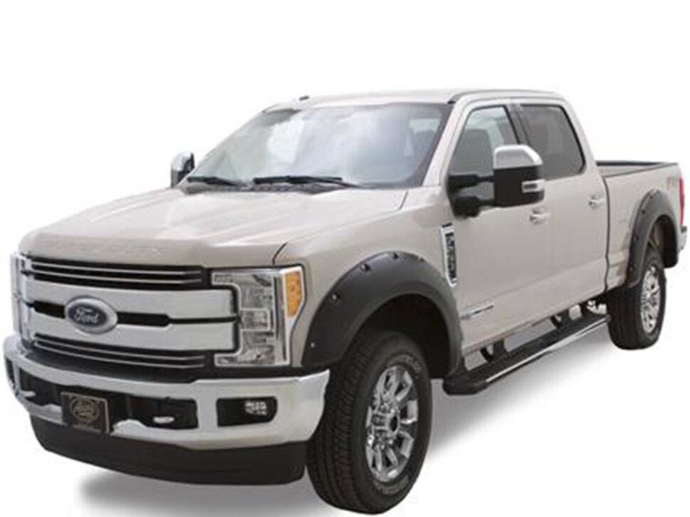 Расширители колесных арок Ford F-250/F-350 17-22 задн 2шт. Pocket Style Bushwacker 20106-02