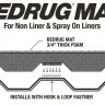 Коврик багажника Chevrolet Silverado 2500/3500 20-22 8' 2" Bedrug Classic BMC20LBS