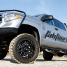 Передний бампер с защитной дугой Black Steel Toyota Tundra 07-13 Fab Fours TT07-K1860-1