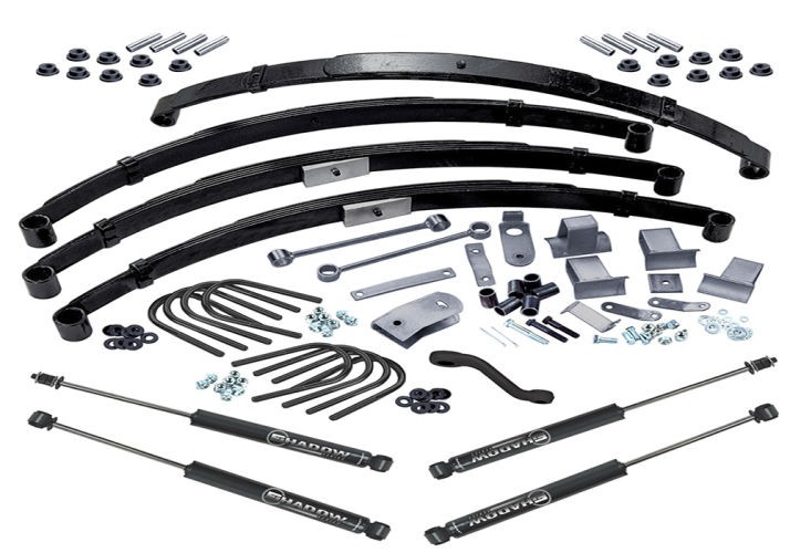 Лифт комплект подвески 3.5" Jeep Wrangler YJ 87-95 2 Door (Shadow Shocks) Superlift K849
