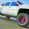 Боковые защитные пороги Toyota Tacoma 05-15 Double Cab RKR Rails N-FAB T054RKRCC
