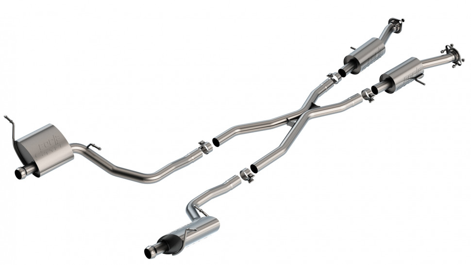 Выхлопная система Jeep Grand Cherokee 14-21 Borla 140836