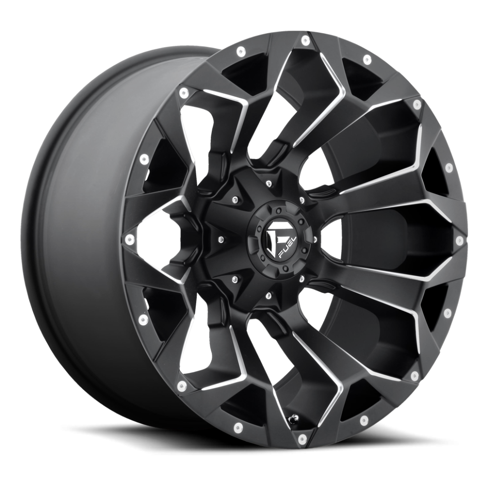 Колесный диск Fuel Off Road Assault Matte Black Milled 17x8.5 ET+25 D54617857057