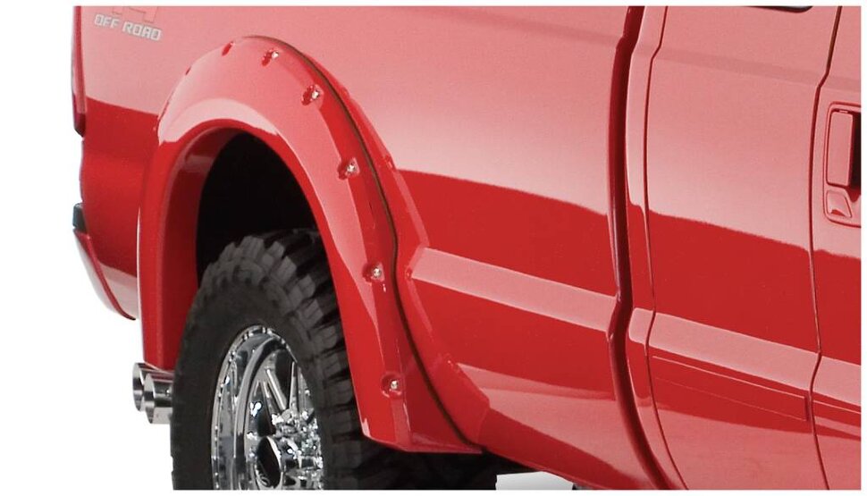 Расширители колесных арок Ford F-250/F-350 00-10 задн 2шт. Pocket Style Bushwacker 20050-02
