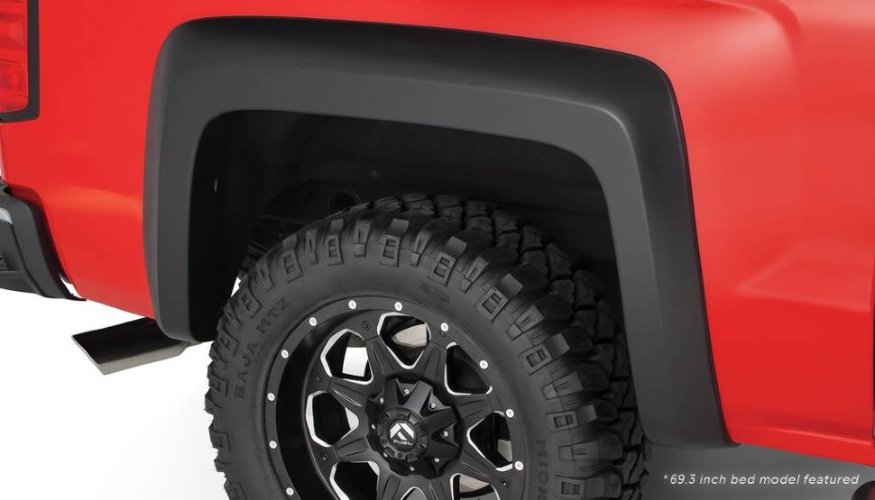 Расширители колесных арок Chevrolet Silverado 1500/2500/Silverado 3500 14-19 задн 2шт. Extend A Bushwacker 40128-02