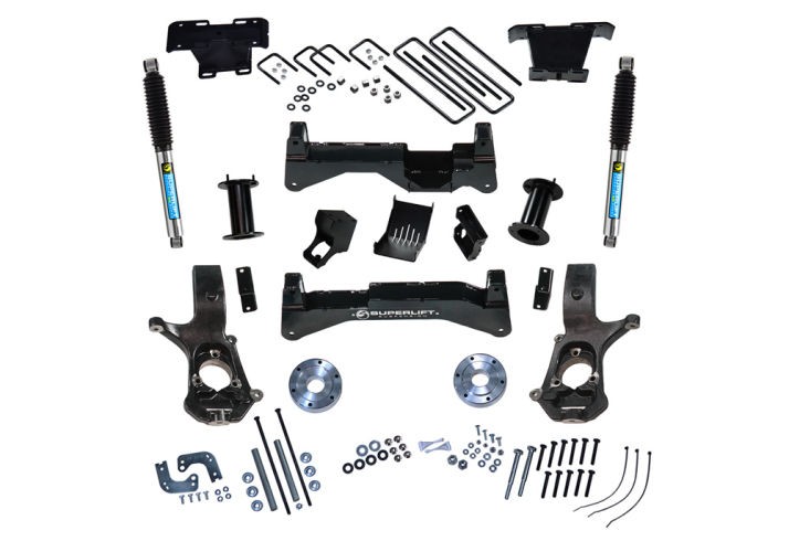 Лифт комплект подвески 8" Chevrolet Silverado 1500/GMC Sierra 1500 07-16 (Bilstein Shocks) Superlift K898B