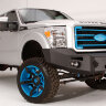 Передний бампер Premium с центаральной дугой Ford F-450/F-550 11-16 Fab Fours FS11-A2652-1