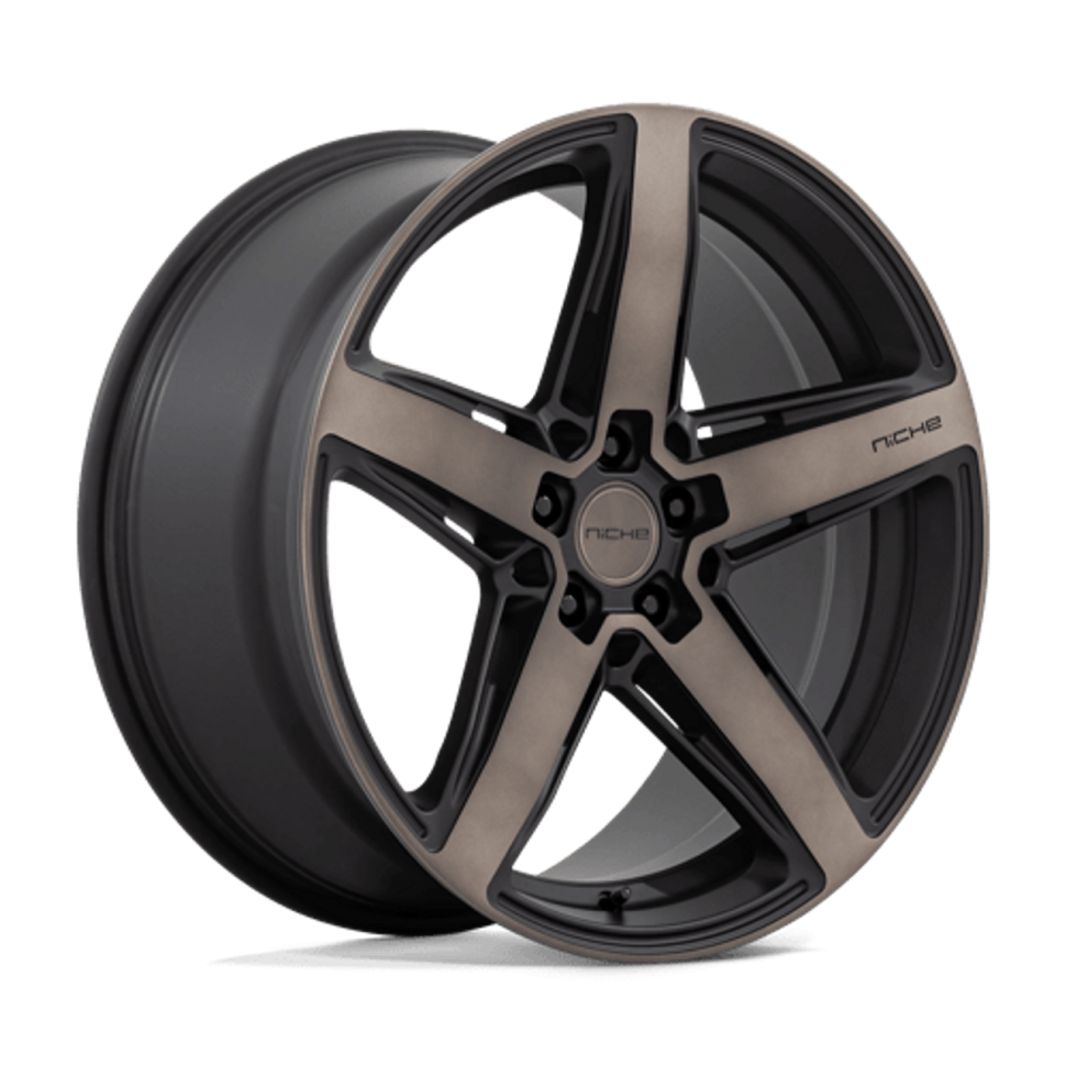 Колесный диск Niche Road Wheels Teramo Matte Black W/Double Dark Tint Face 20x11 ET+45 M271201165+45