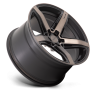 Колесный диск Niche Road Wheels Teramo Matte Black W/Double Dark Tint Face 20x11 ET+45 M271201165+45