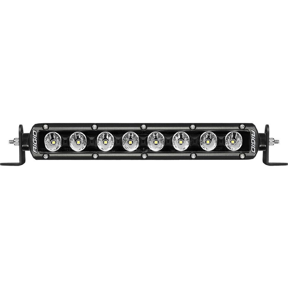 Светодиодная Led балка с RGB подсветкой 10" Broad/Spot Radiance Rigid Industries 210603