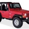 Расширители колесных арок Jeep Wrangler TJ 00-06 к-кт 4 шт. Pocket Style Bushwacker 10908-07
