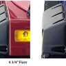 Расширители колесных арок Jeep Wrangler TJ 00-06 к-кт 4 шт. Pocket Style Bushwacker 10908-07