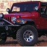 Расширители колесных арок Jeep Wrangler TJ 00-06 к-кт 4 шт. Pocket Style Bushwacker 10908-07