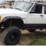 Расширители колесных арок Jeep Cherokee 00-01 к-кт 4 шт. Cut Out Bushwacker 10911-07