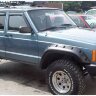 Расширители колесных арок Jeep Cherokee 00-01 к-кт 4 шт. Cut Out Bushwacker 10911-07