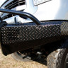 Передний бампер с центральной дугой Black Steel Toyota Tundra 07-13 Fab Fours TT07-K1862-1