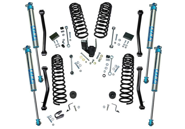 Лифт комплект подвески 4" Jeep Wrangler JL 18-22 2 Door (King 2.0 Shocks) Superlift K186KG