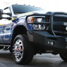 Передний бампер Premium с дугами Ford F-250/F-350 05-07 Fab Fours FS05-A1250-1