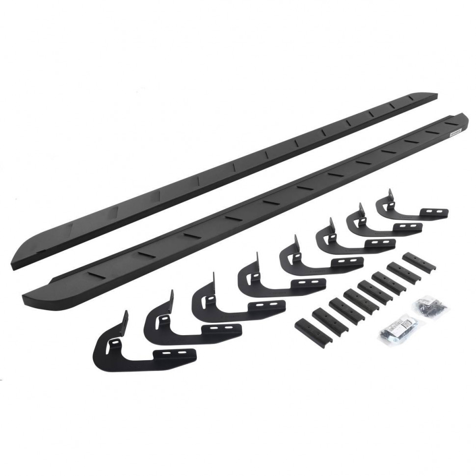 Подножки Chevrolet Silverado/GMC Sierra 1500/2500/3500 14-19 Double Cab RB10 Slim Go Rhino 63405880SPC