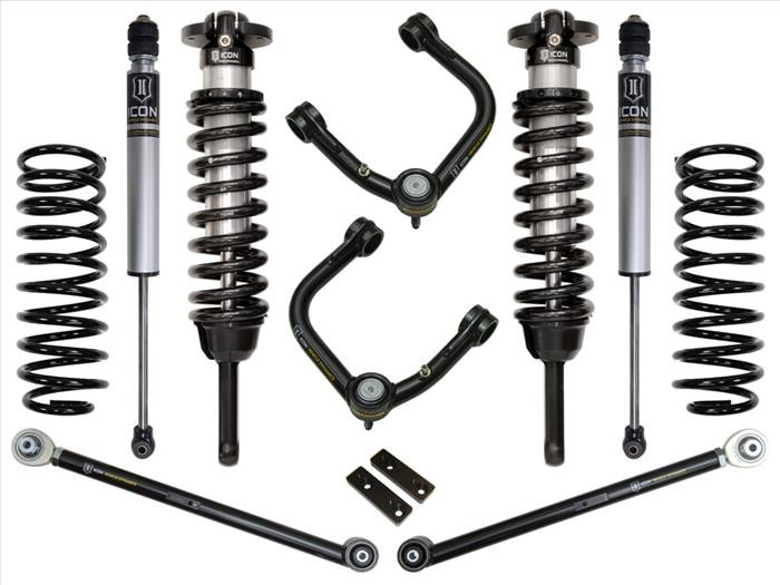 Система подвески 0-3.5" с трубчатыми рычагами Stage 3 Toyota FJ Cruiser/4Runner 03-09 ICON K53053T