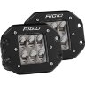 Комплект дополнительных Led фар скрытого монтажа 3x3" Driving D-Series Rigid Industries 512313