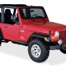 Расширители колесных арок Jeep Wrangler TJ 00-06 к-кт 4 шт. Pocket Style Bushwacker 10917-07